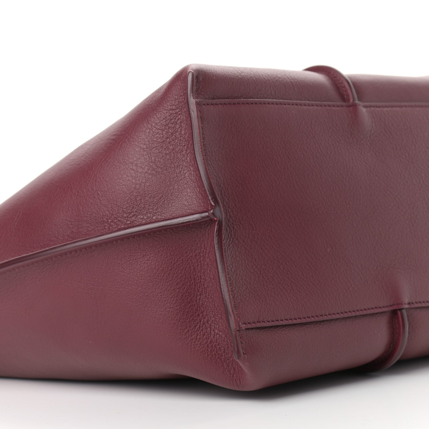 Chloe Smooth Calfskin Medium Vick Tote Burnt Brown 9 of 10