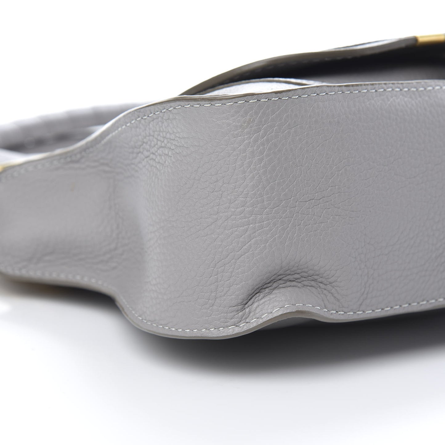 Calfskin Small Marcie Satchel Cashmere Grey