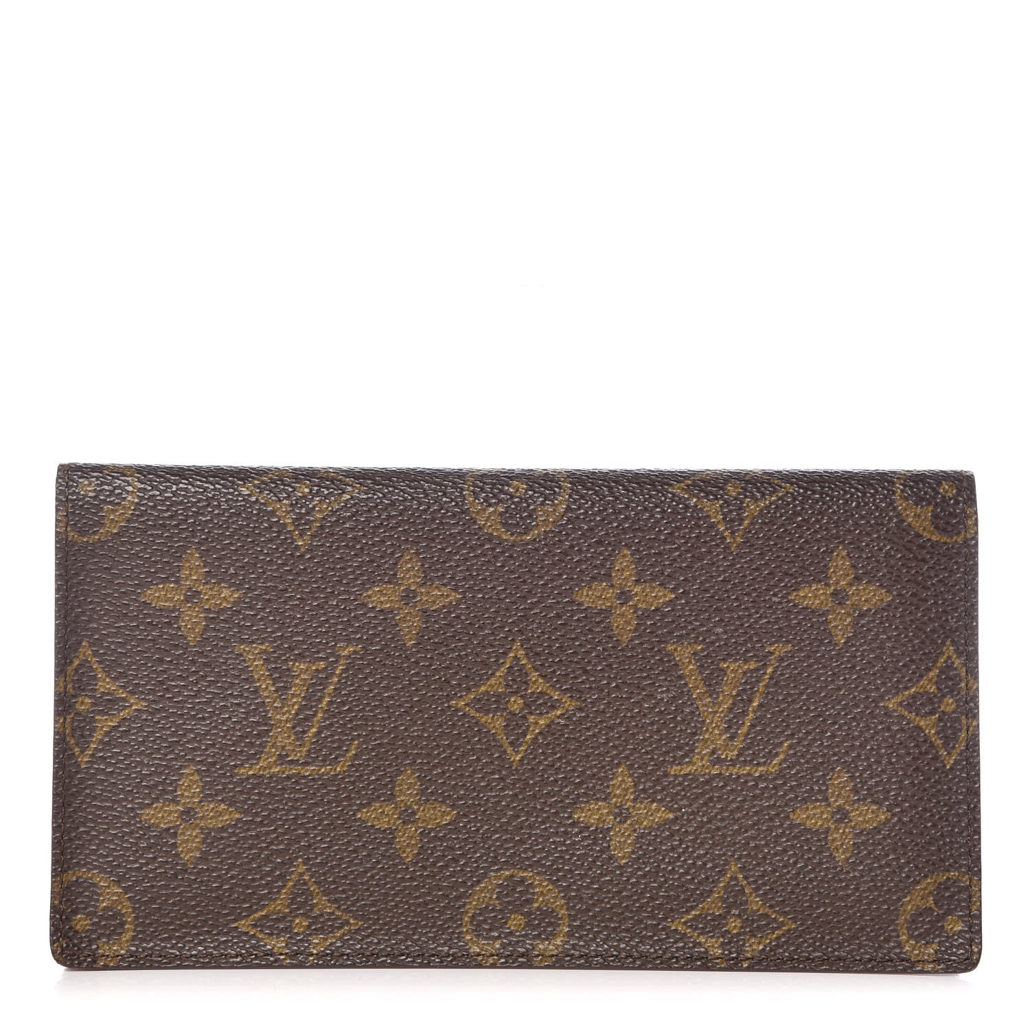 Louis Vuitton Monogram Simple Checkbook Holder Wallet 1 of 13