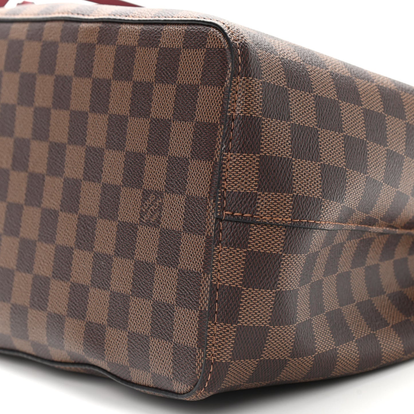 Damier Ebene Neonoe MM Cherry Berry
