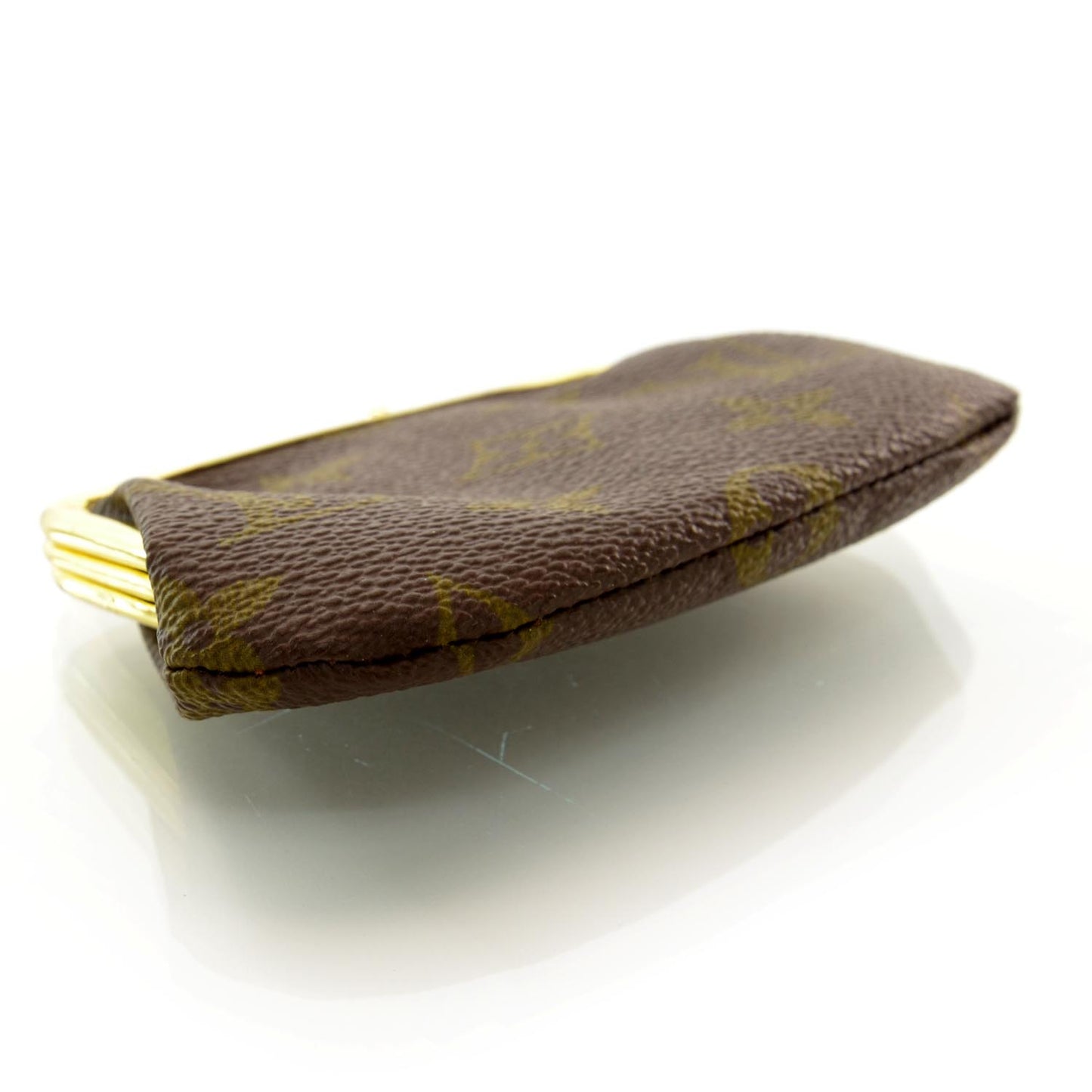 Monogram Kisslock Coin Purse