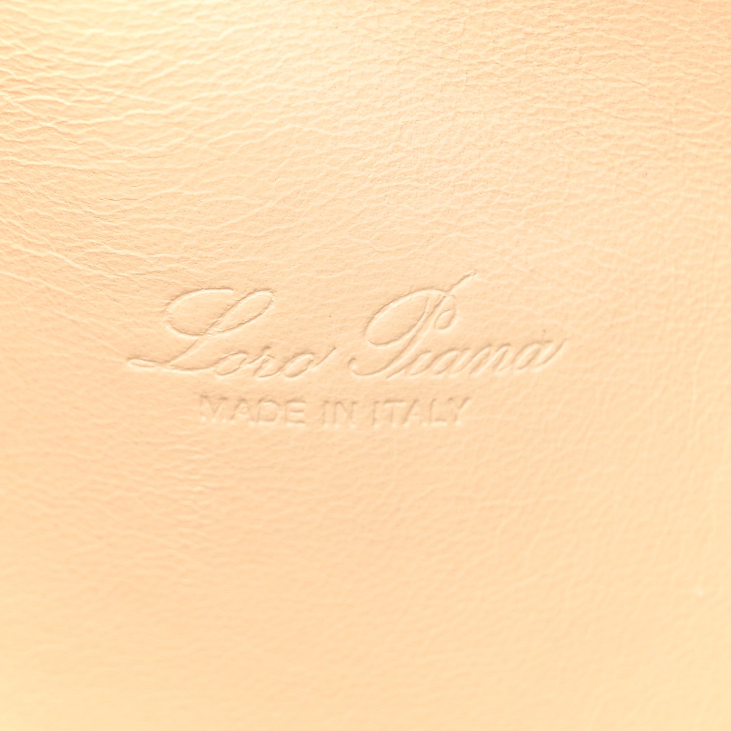 Loro Piana Grained Calfskin L19 Extra Pocket Pouch Candoglia Marble 6 of 9