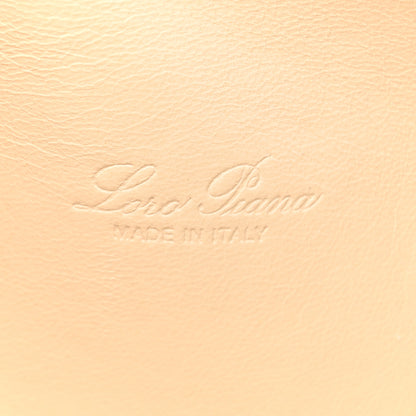 Loro Piana Grained Calfskin L19 Extra Pocket Pouch Candoglia Marble 6 of 9