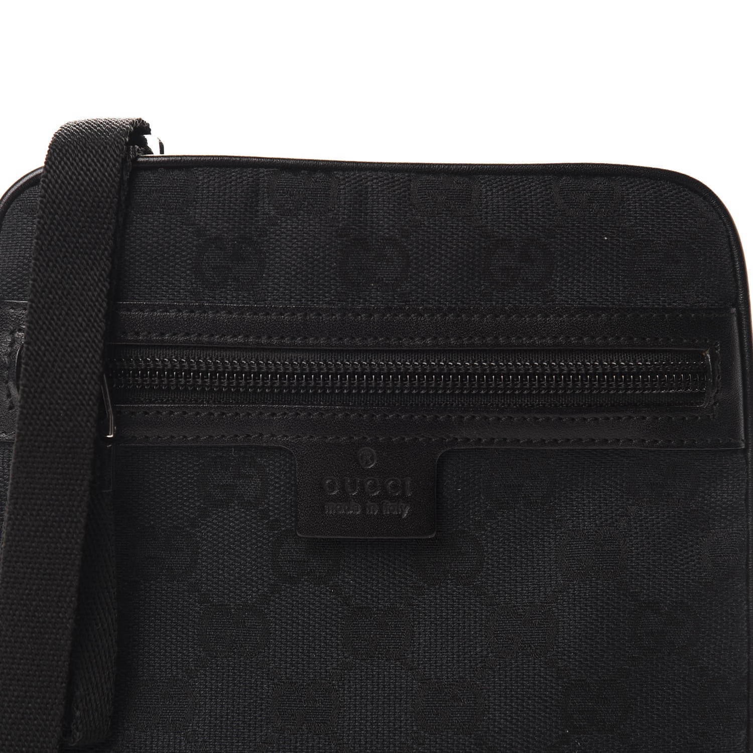 Gucci Monogram Small Messenger Black 10 of 10