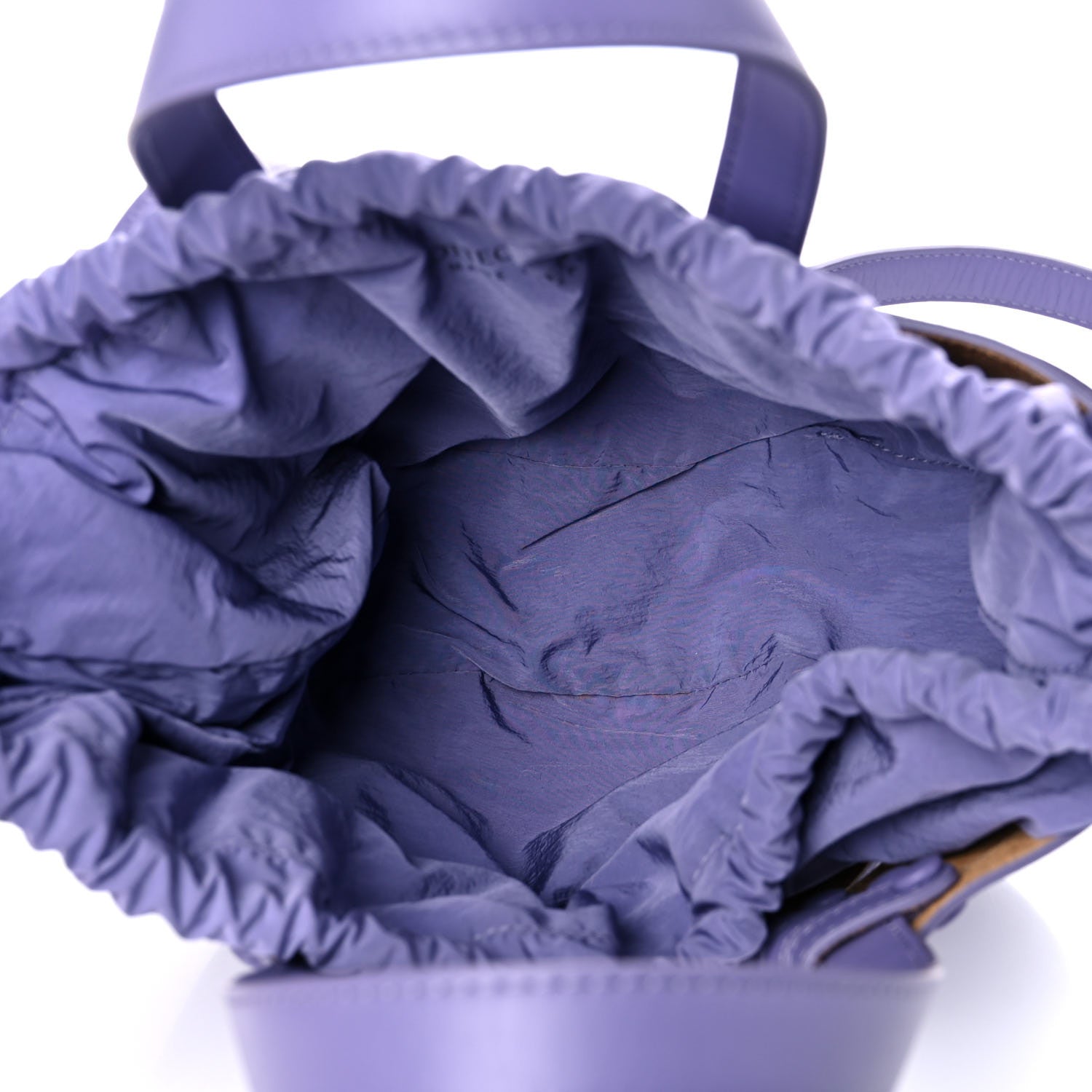 Bottega Veneta French Calfskin Shell Lavender 8 of 13