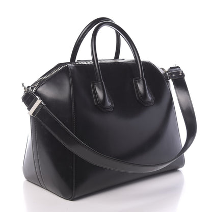 Givenchy Shiny Lord Calfskin Medium Antigona Black 3 of 22