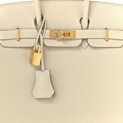 Hermes Togo Birkin 25 Craie 8 of 13