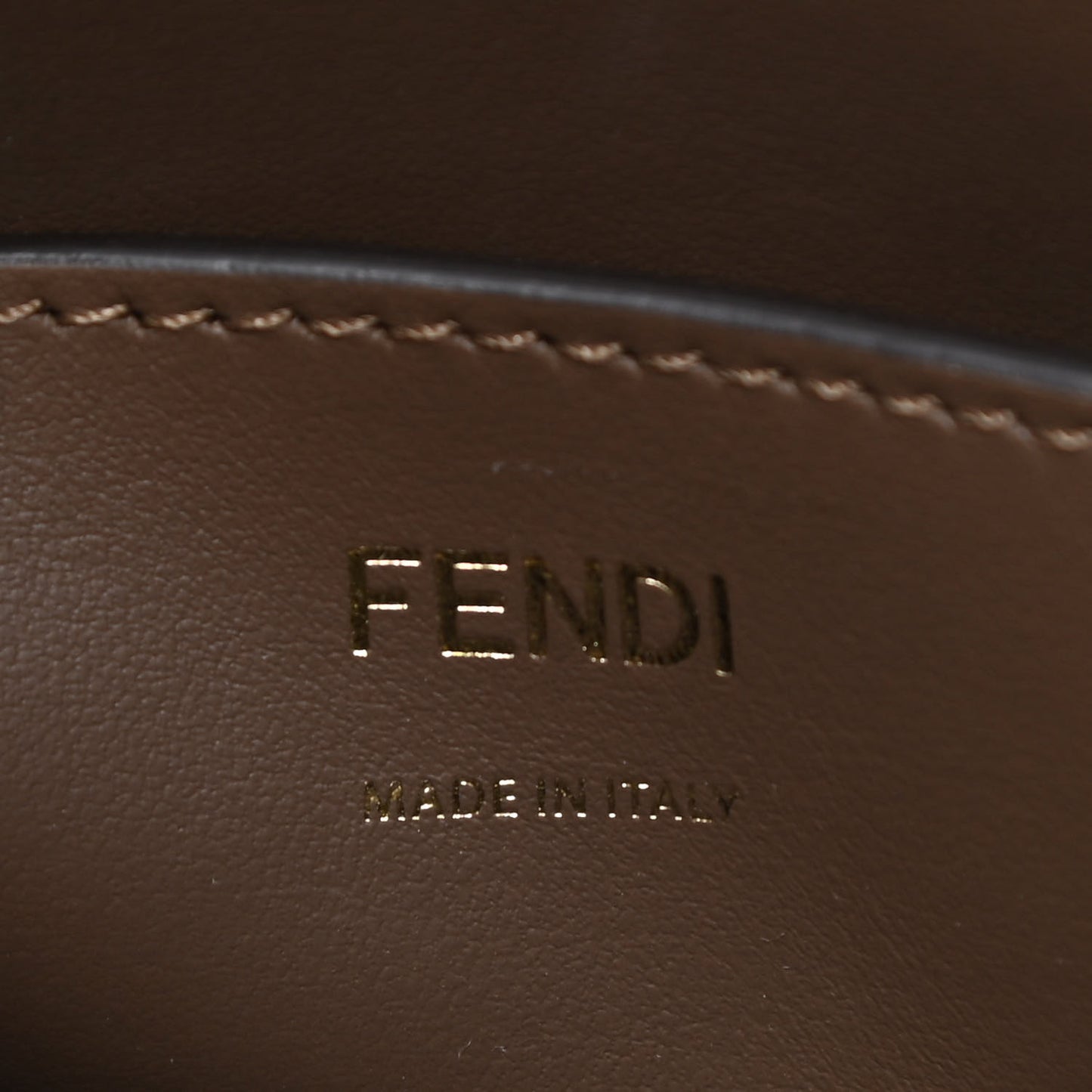 Vitello Grace F is Fendi Stamp Patch Perforated Small Mon Tresor Bucket Bag Nuvola