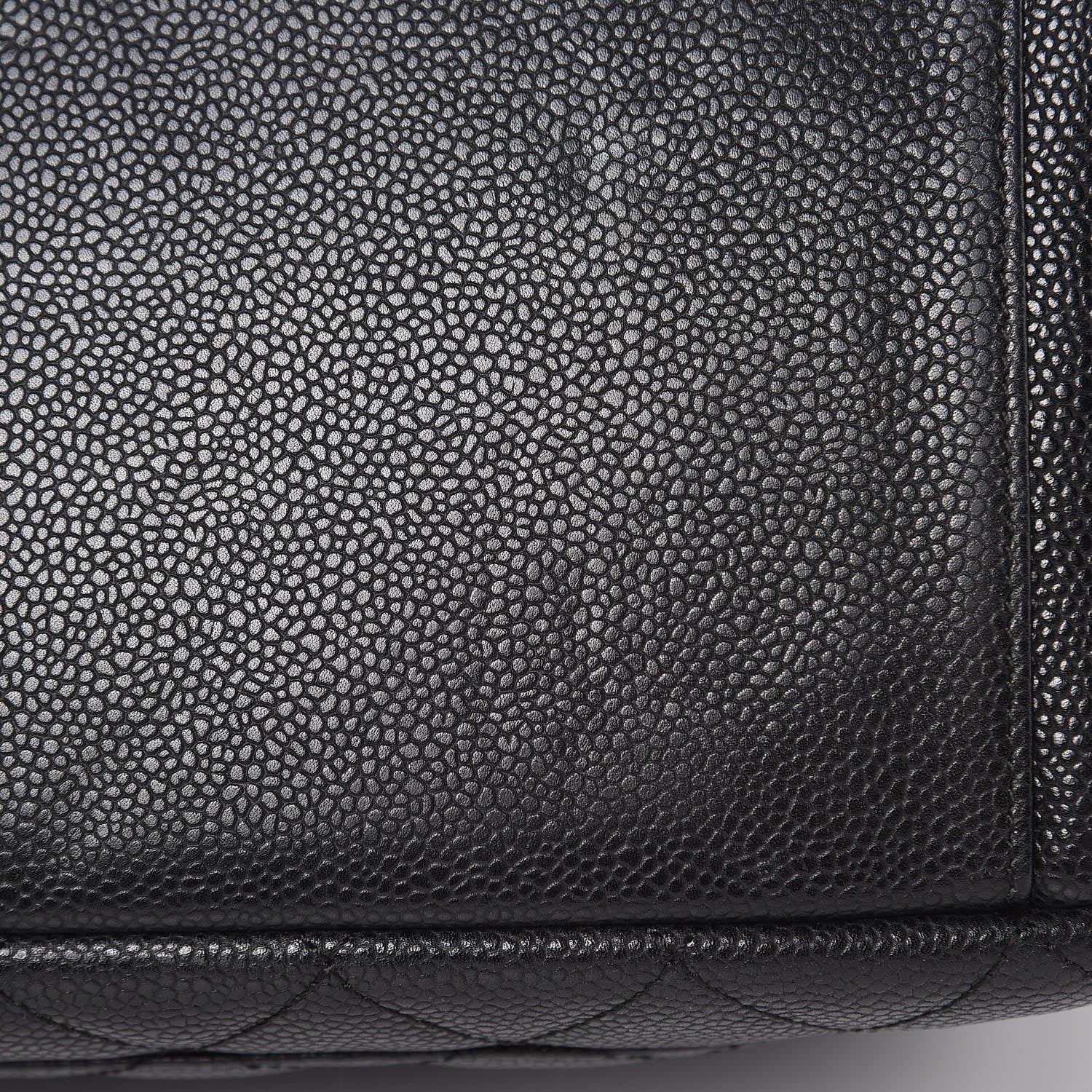 Chanel Caviar Quilted Grand Shopping Tote GST Black 12 of 17