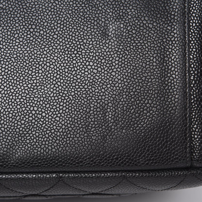 Chanel Caviar Quilted Grand Shopping Tote GST Black 12 of 17