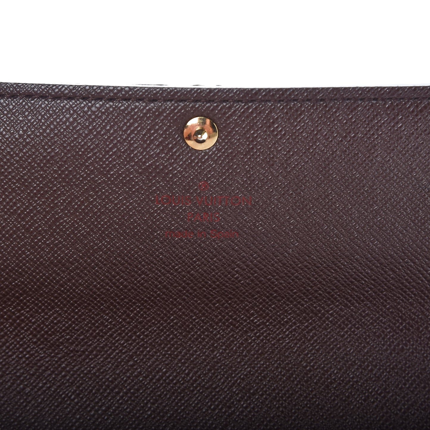 Damier Ebene Sarah Wallet