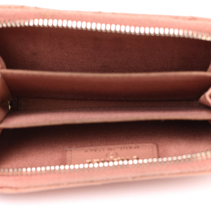 Chanel Lambskin Lucky Charms Zip Coin Purse Dark Beige 5 of 8