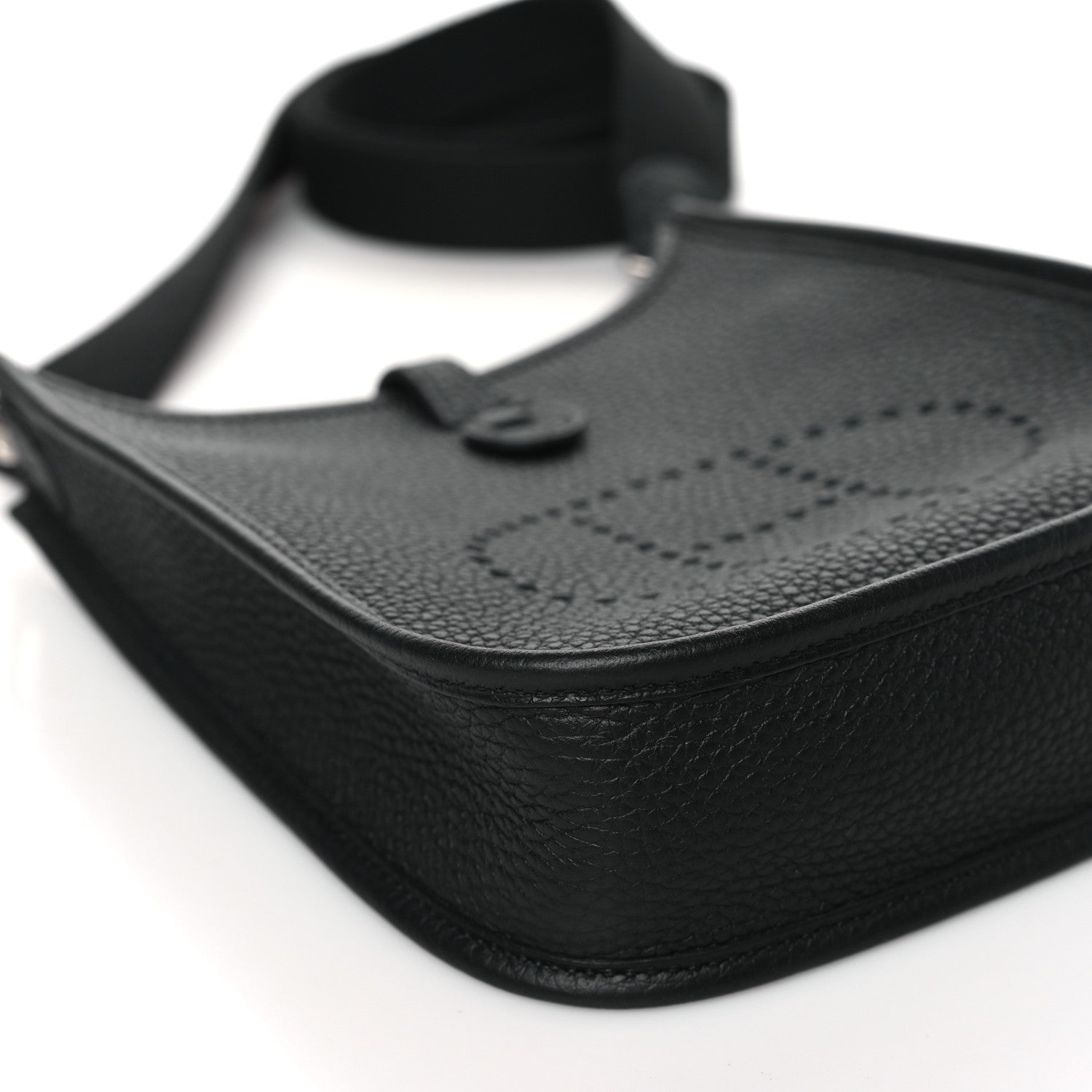 Hermes Taurillon Clemence Evelyne TPM Black 9 of 10