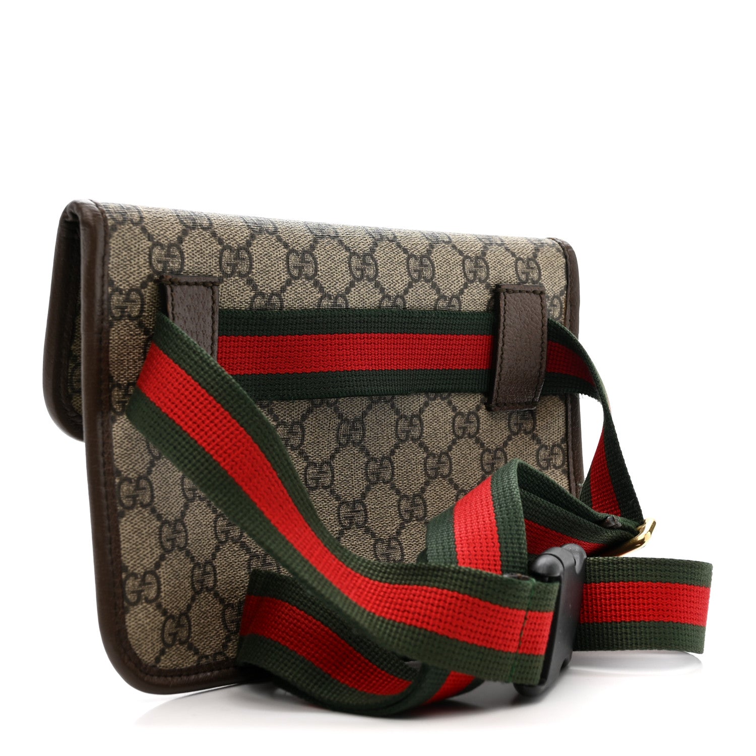 Gucci GG Supreme Monogram Neo Vintage Web Belt Bag Brown 2 of 16
