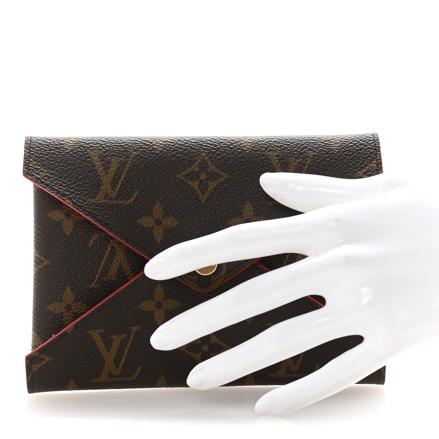 Monogram Medium Kirigami Pochette Insert Coquelicot