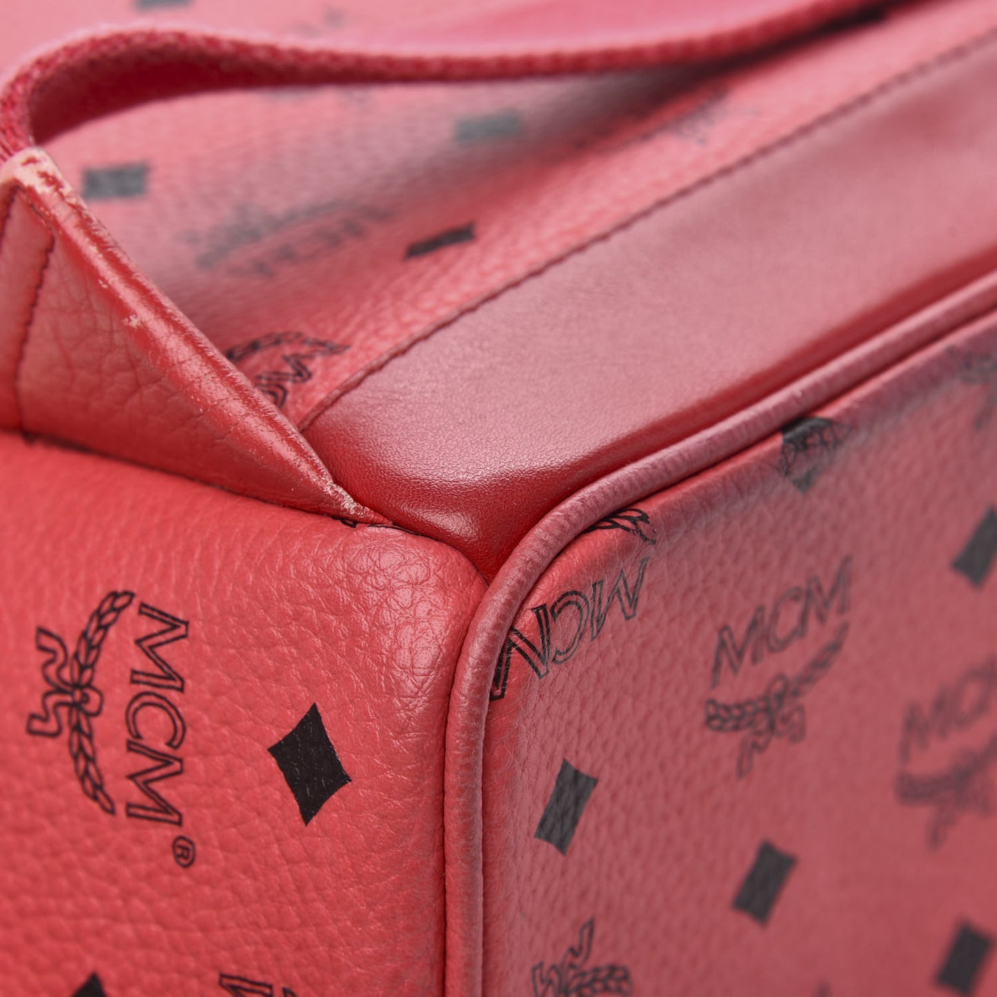 Visetos Small Side Stud Stark Backpack Corail