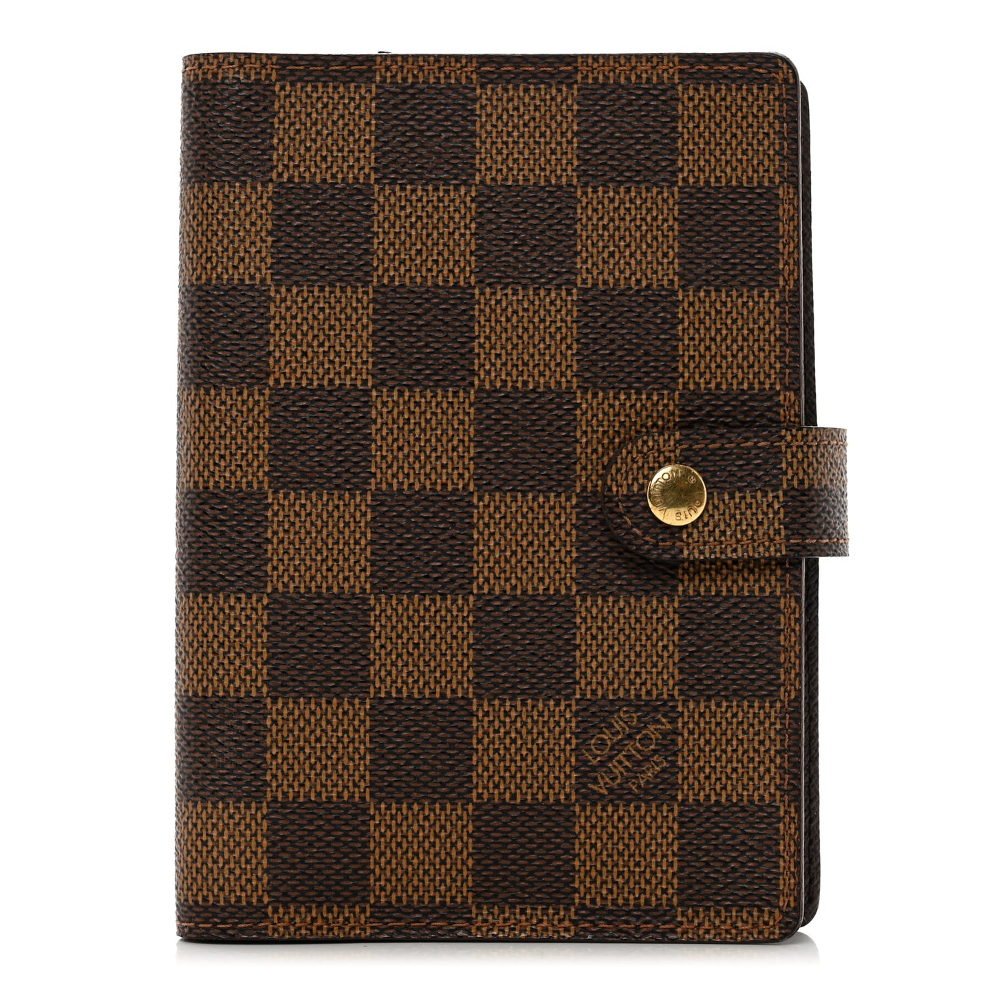 Damier Ebene Small Ring Agenda Cover