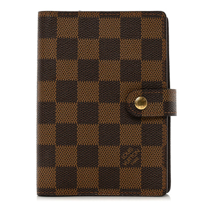 Louis Vuitton Damier Ebene Small Ring Agenda Cover 1 of 9