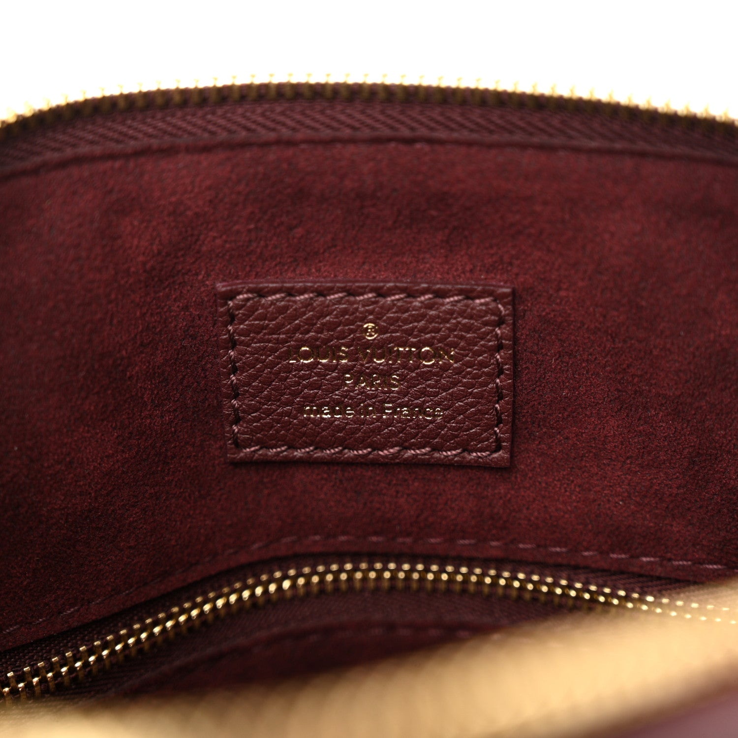 Louis Vuitton Empreinte Monogram Giant Speedy Bandouliere 25 Wine 6 of 9