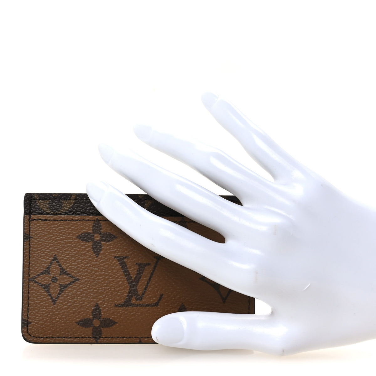 Reverse Monogram Card Holder