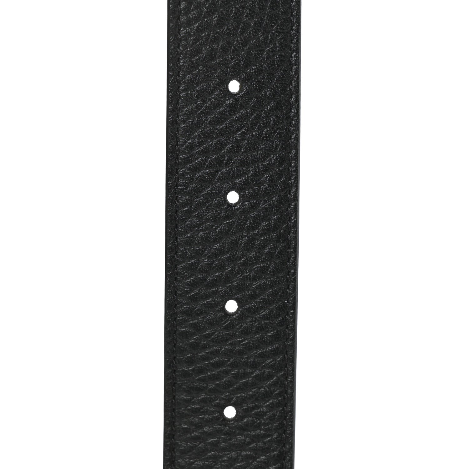 Louis Vuitton Taurillon Calfskin 30mm LV Initiales Reversible Belt 85 34 Black 6 of 6