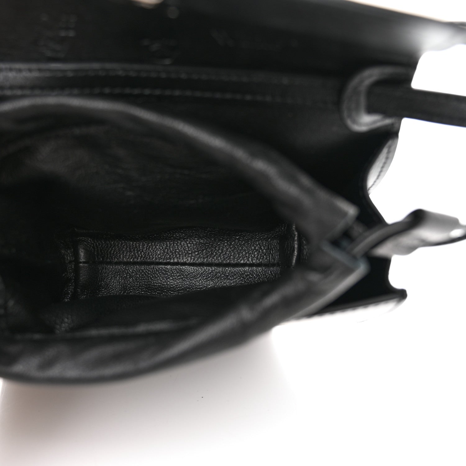 Off-White Calfskin Jitney 0.7 Meteor Bag Black 6 of 12