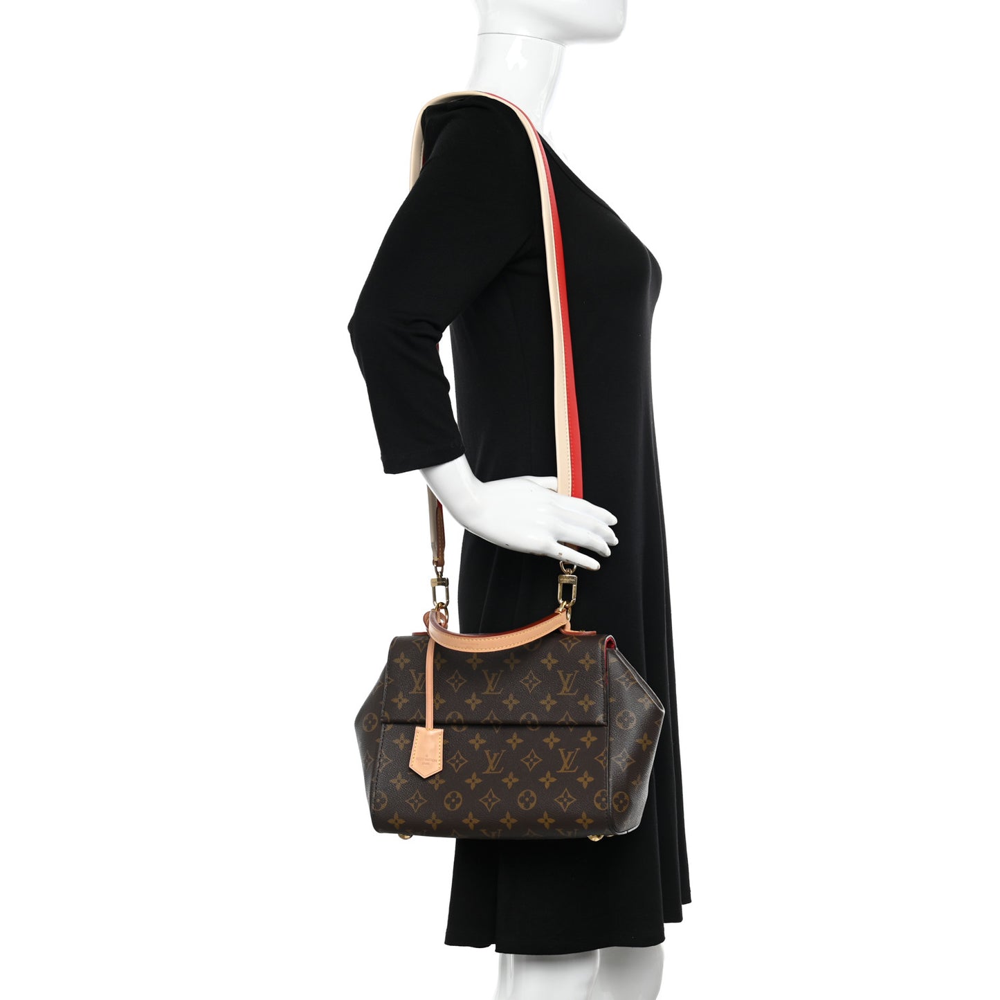 Monogram Cluny BB Coquelicot