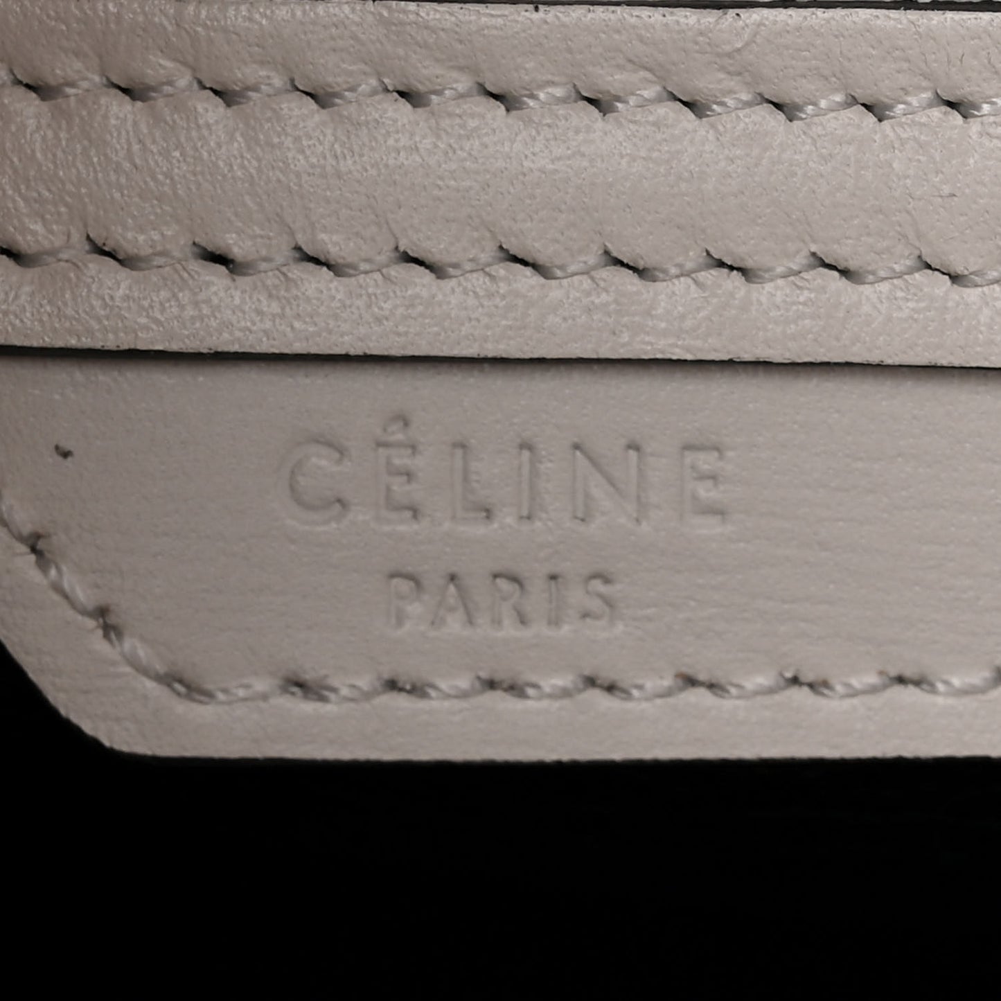 Smooth Calfskin Micro Luggage White