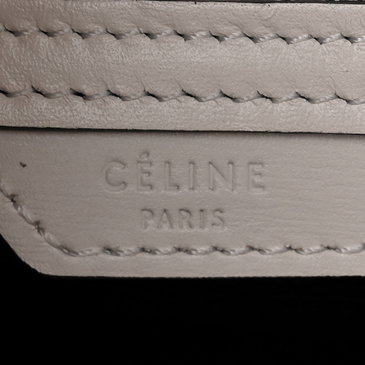 Celine Smooth Calfskin Micro Luggage White 6 of 16