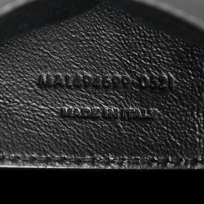 Saint Laurent Calfskin Y Quilted Monogram Small Loulou Chain Satchel Storm 7 of 10