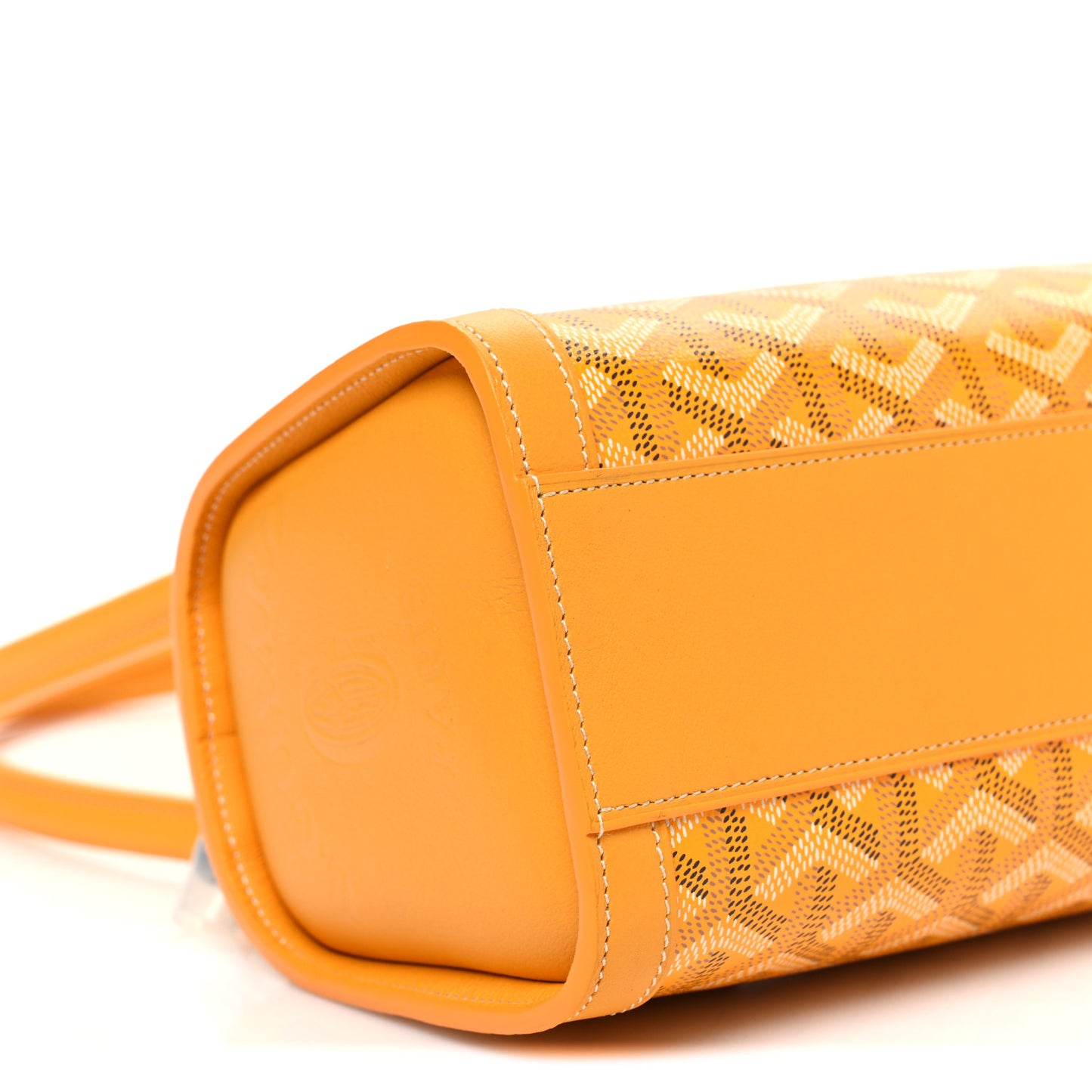 Goyardine Bonbonniere Bag Yellow