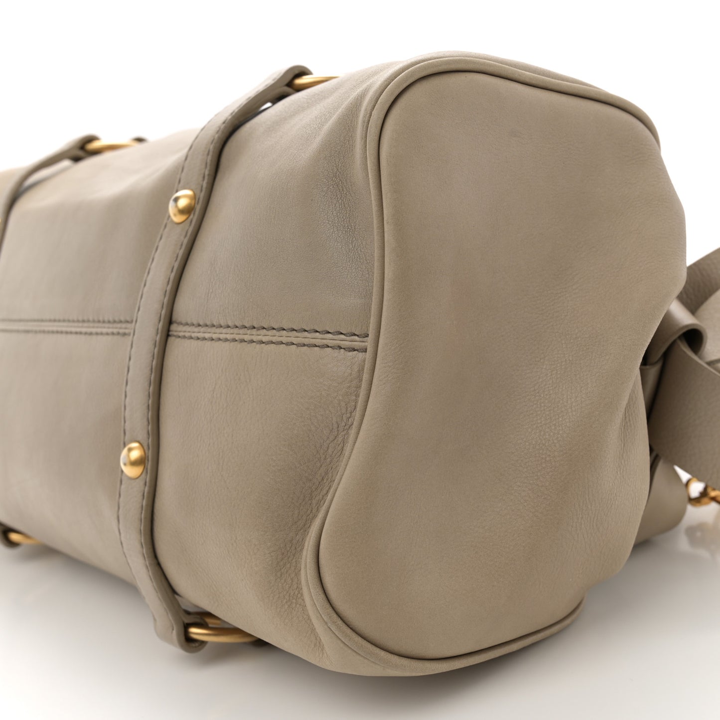 Vitello Medium Bow Bag Grey