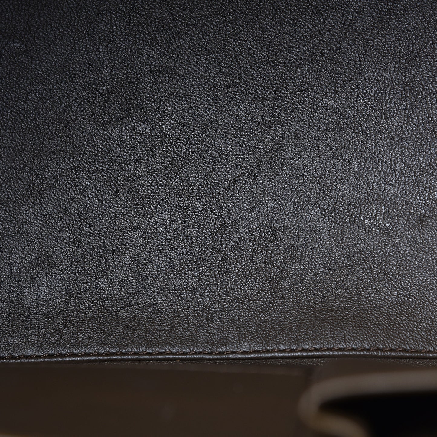 Textured Calfskin Suede Tri-color Mini Luggage Cream