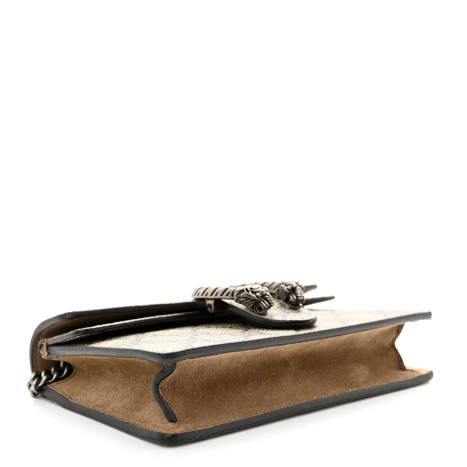 Gucci GG Supreme Monogram Super Mini Dionysus Shoulder Bag Taupe 4 of 11
