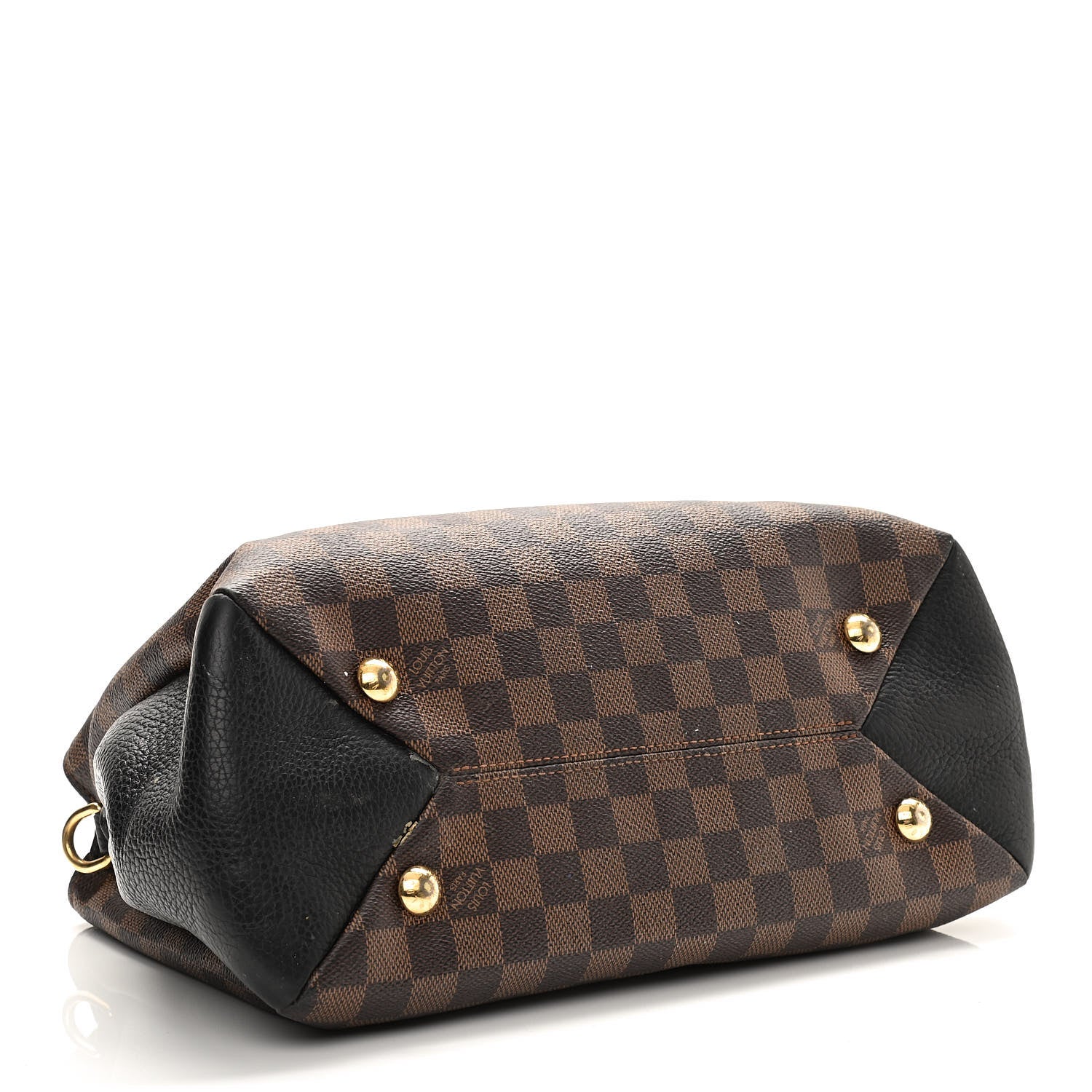 Louis Vuitton Damier Ebene Cuir Taurillon Brittany Black 4 of 16