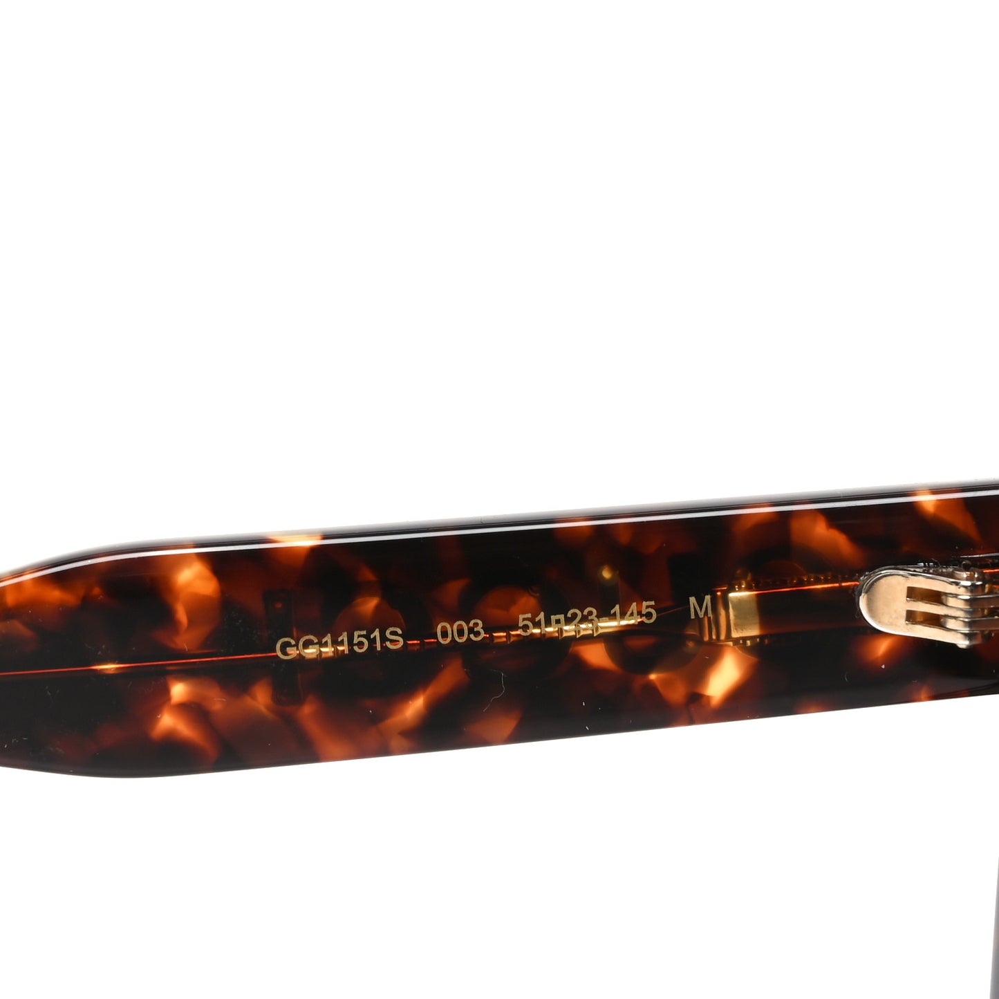 Acetate Oversize Sunglasses GG1151S  Havana Brown
