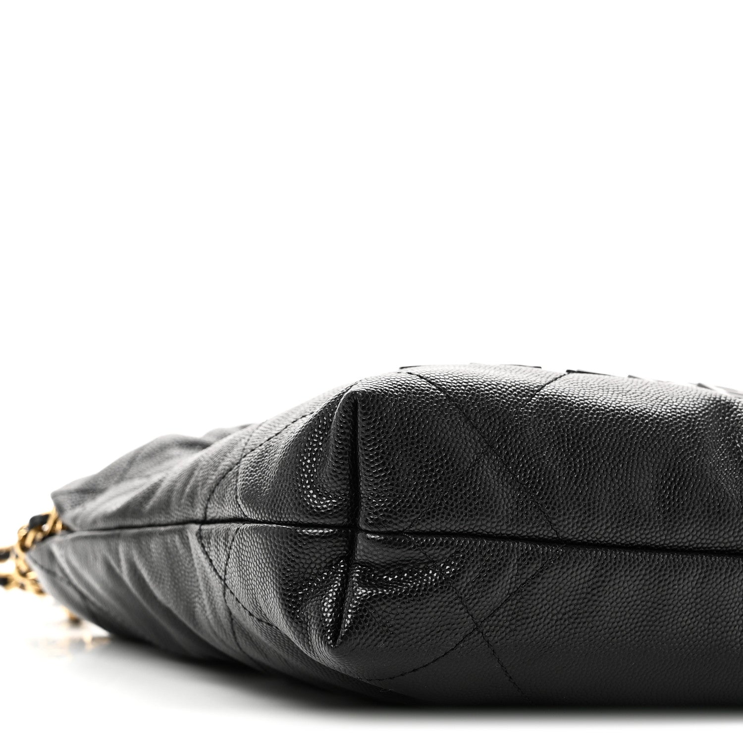 Chanel Shiny Caviar Quilted Monochrome Mini Chanel 22 Black 9 of 10