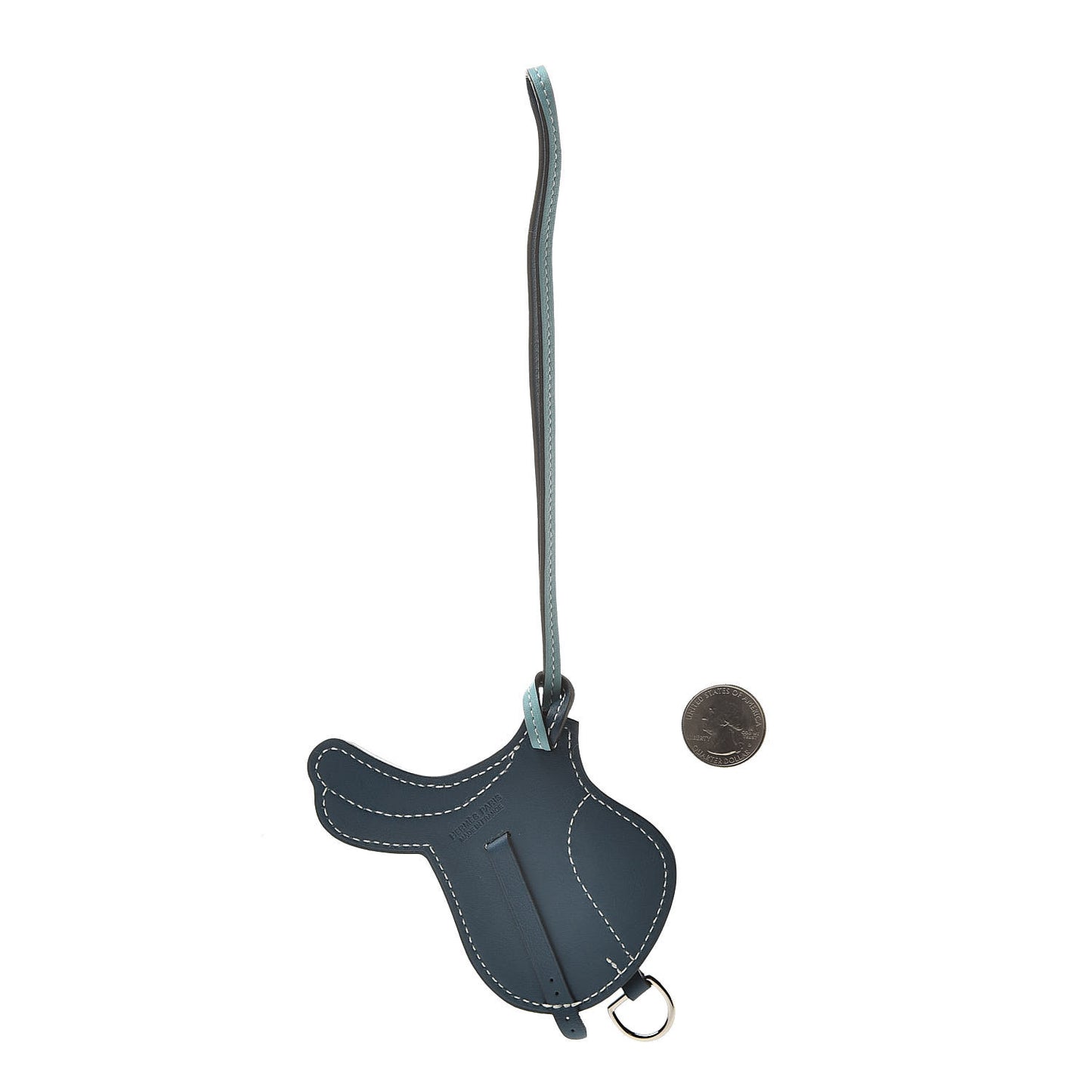 Swift Paddock Selle Horse Saddle Bag Charm Bleu Atoll Colvert