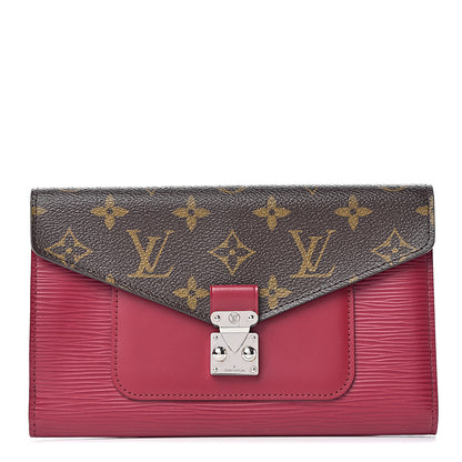 Louis Vuitton Epi Monogram Marie Rose Wallet Fuchsia 1 of 6