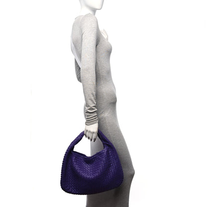 Bottega Veneta Nappa Intrecciato Medium Veneta Hobo Anemone 2 of 12