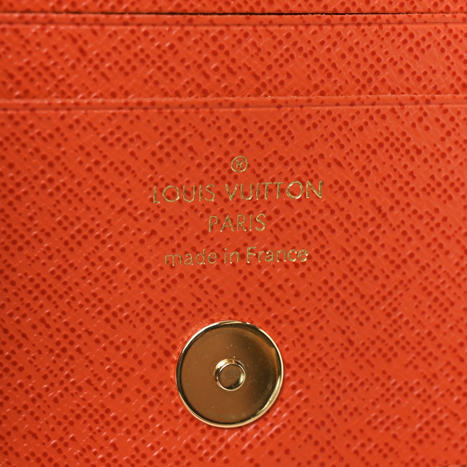 Louis Vuitton Monogram Compact Adele Wallet Piment 6 of 8