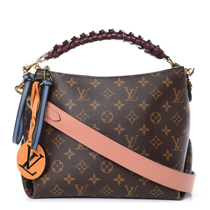 Louis Vuitton Monogram Beaubourg Hobo Mini Bordeaux Red Peach Safran Blue Jean Blue 1 of 10