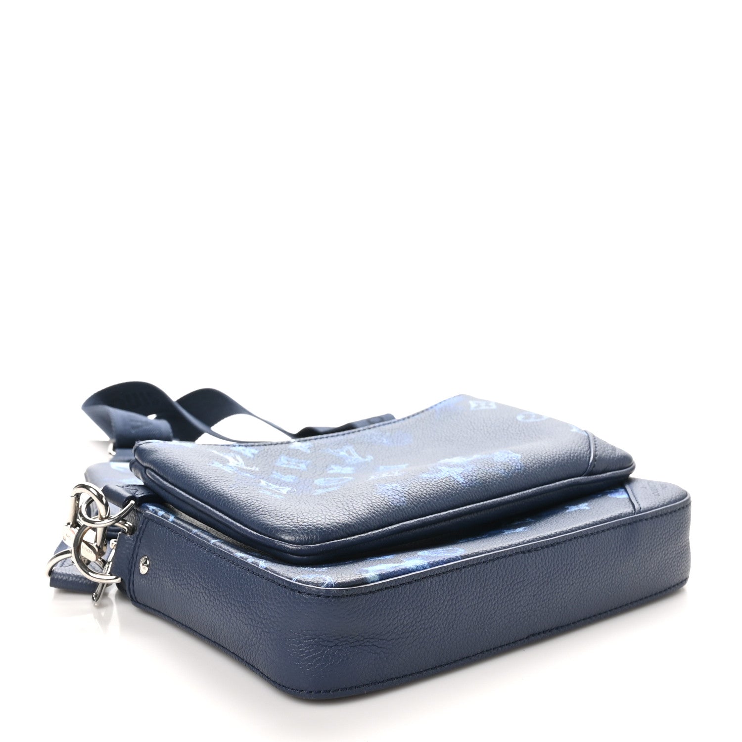 Louis Vuitton Monogram Ink Watercolor Trio Messenger Bag Blue 4 of 9