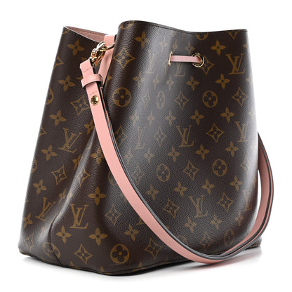 Louis Vuitton Monogram Neonoe MM Rose Poudre 2 of 5