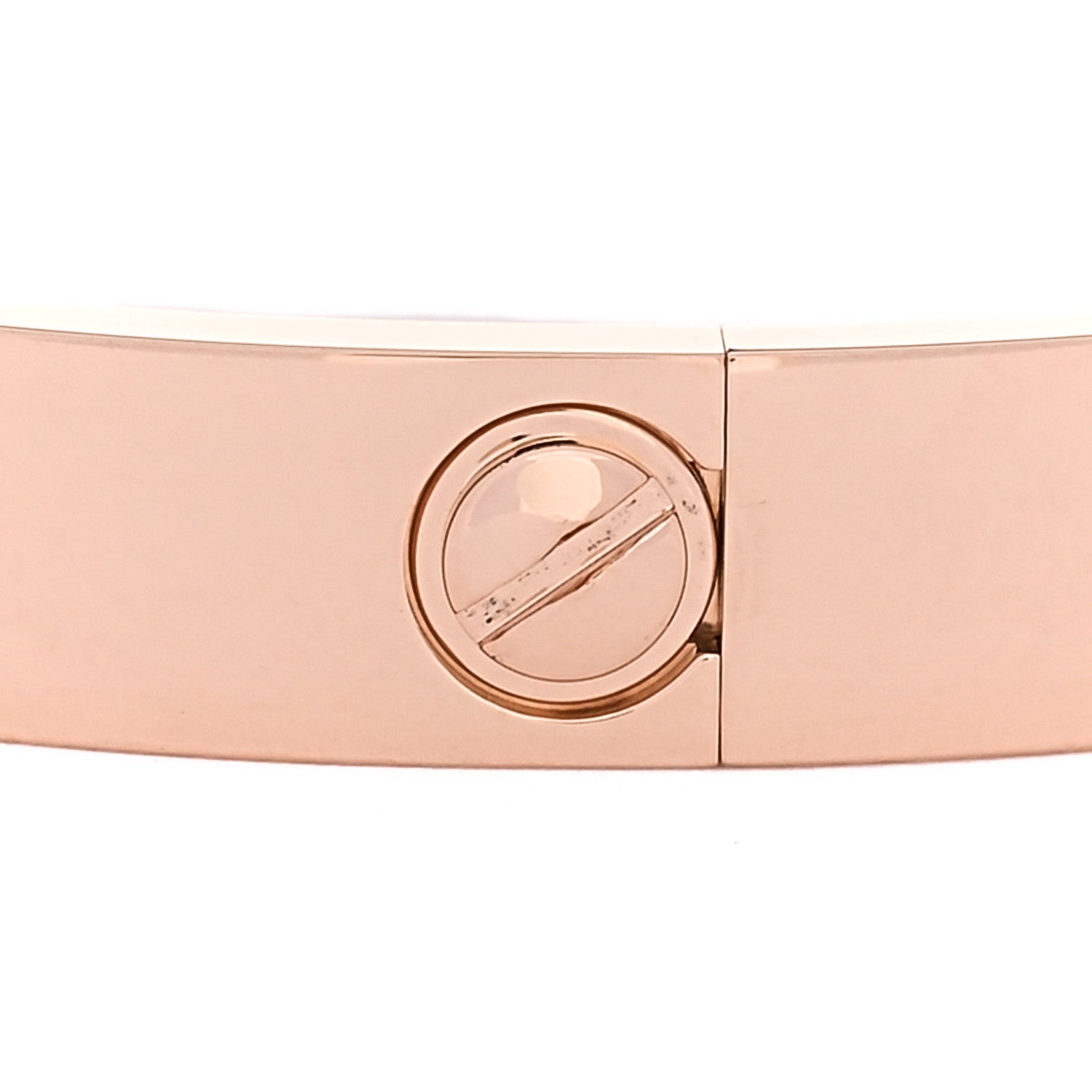 Cartier 18K Pink Gold 10 Diamond LOVE Bracelet 16 3 of 6