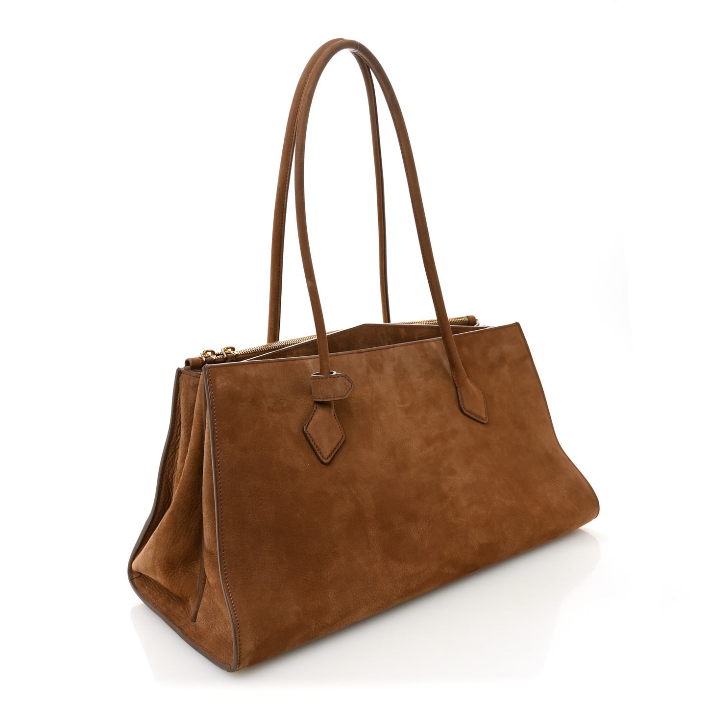 Nubuck Le Teckel Tote Terre D'Ombre