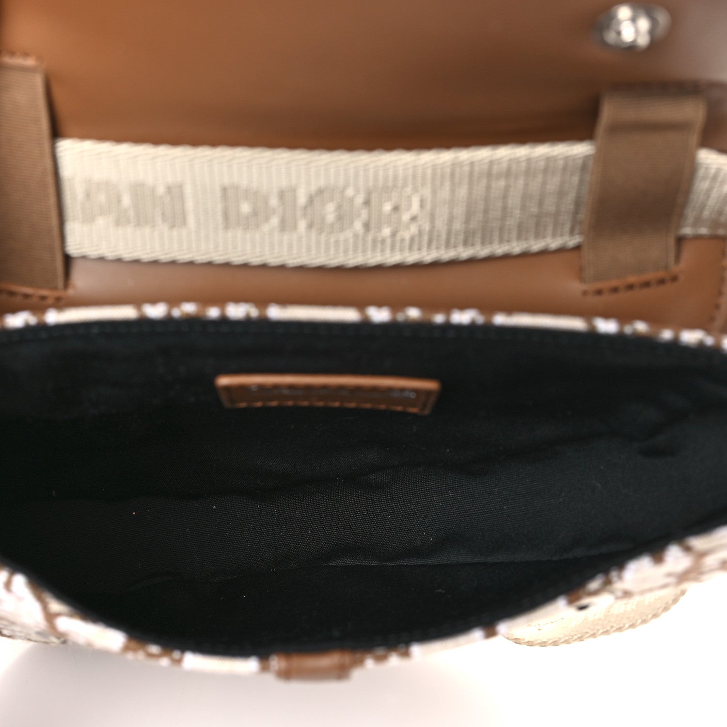 Christian Dior X CACTUS JACK Oblique Saddle Belt Bag Coffee 5 of 8