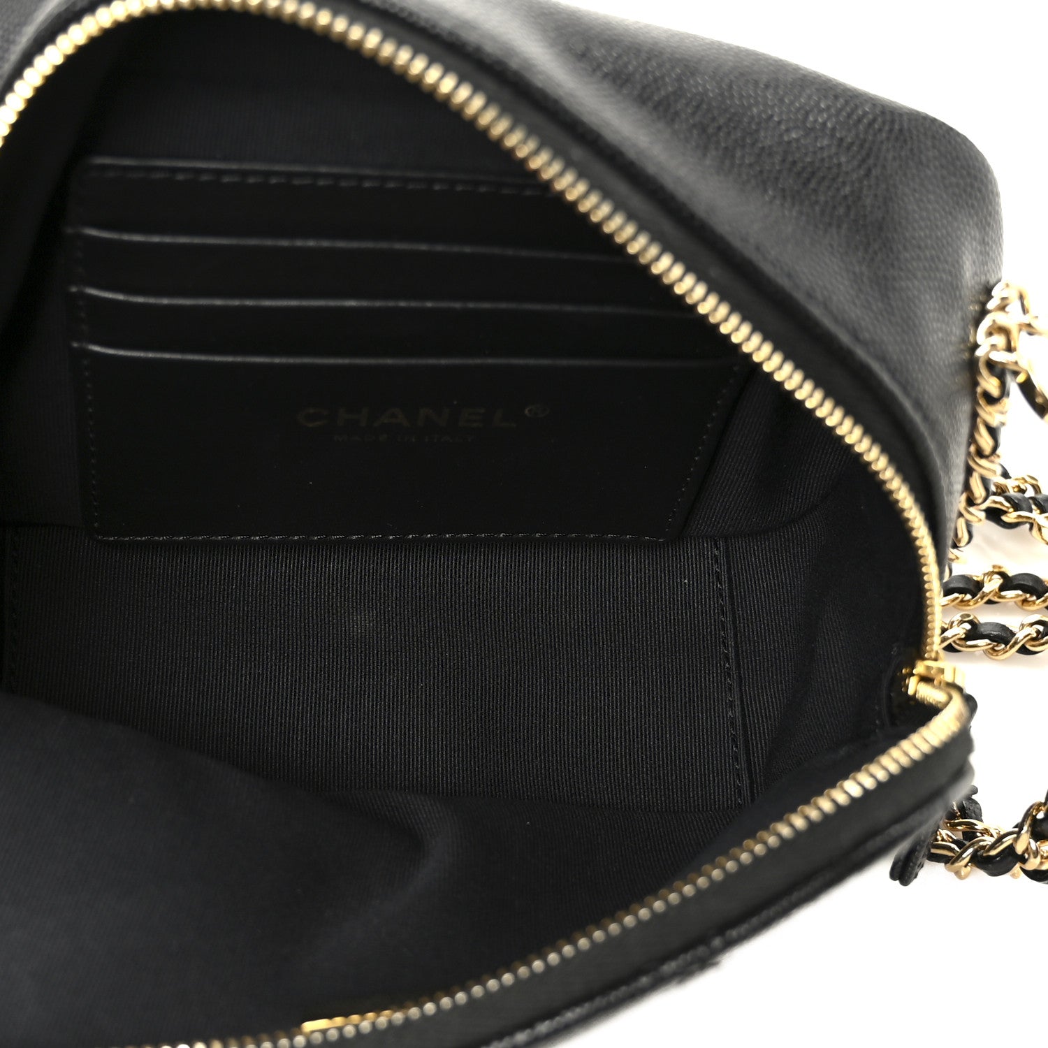 Chanel Caviar Quilted Mini CC You Camera Case Black 5 of 11