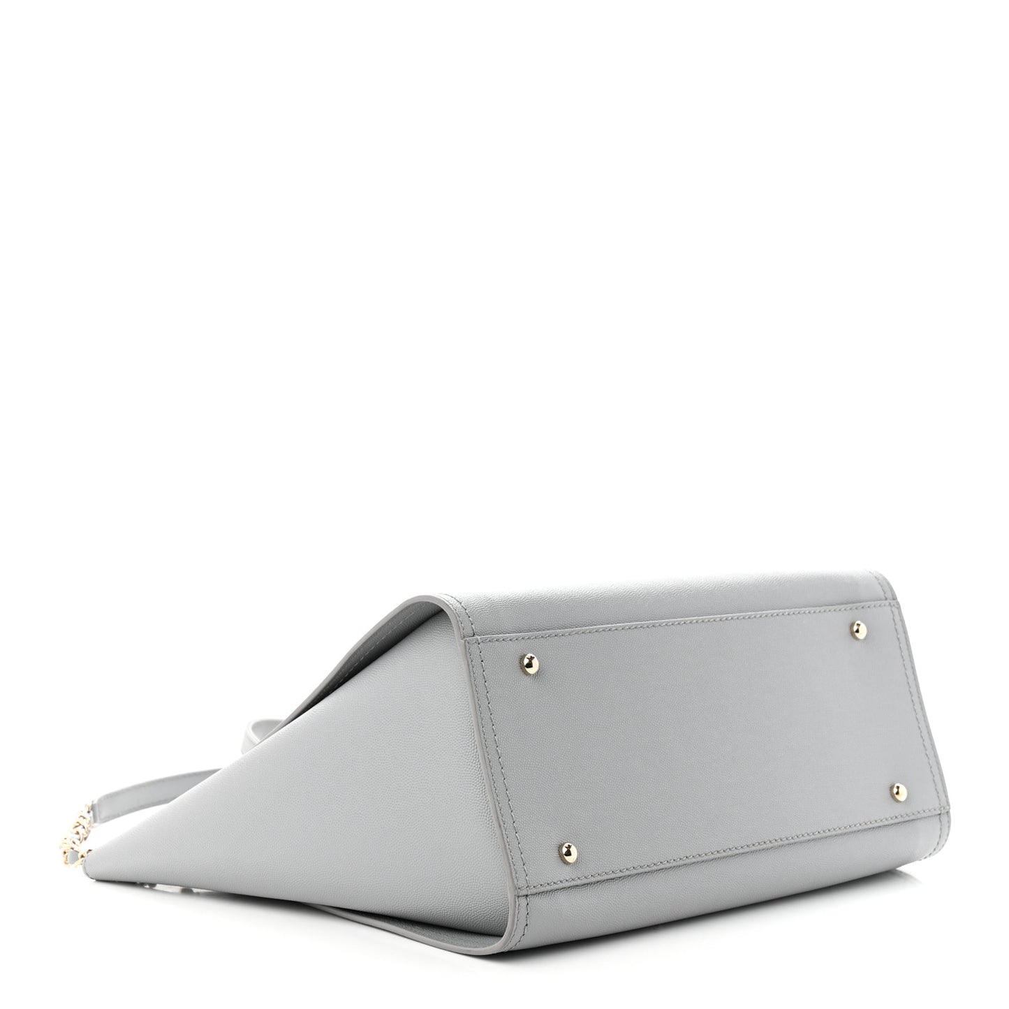 Caviar Studded Small Deauville Tote Grey