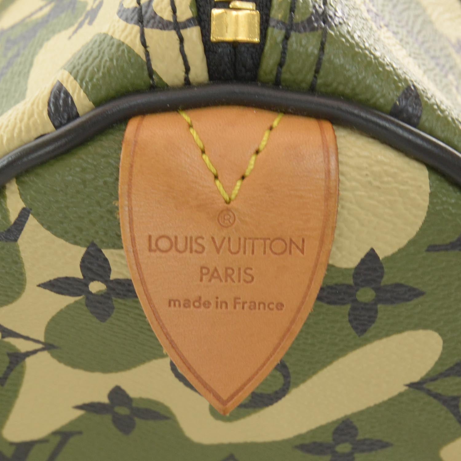Louis Vuitton Monogramouflage Speedy 35 5 of 8